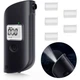 Алкотестер (Алкометр) Digital Alcohol Tester MR689 персональный, с мундштуками Черный - изображение 3