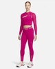 Спортивный топ женский Nike Pro Long-Sleeve Cropped Top XS Розовый FB5683-615 - изображение 3