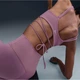 Спортивный топ женский Nike Zenvy Violet M Фиолетовый FV6508-523 - изображение 7