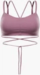 Спортивный топ женский Nike Zenvy Violet M Фиолетовый FV6508-523 - изображение 8