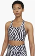Спортивный топ женский Nike Swoosh Iconclash Bra Sp21 XS Черно-белый CZ7208-010 - изображение 1