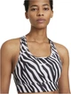 Спортивный топ женский Nike Swoosh Iconclash Bra Sp21 XS Черно-белый CZ7208-010 - изображение 4