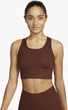 Спортивный топ женский Nike Womens Medium-Support 1-Piece Pad Longline Printed Sports Bra Bordo Dm0553-273 S Бордовый DM0553-273 - изображение 1