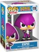 Фигурка Фанко Ёж Соник Эспио №1119 Sonic The Hedgehog Espio Funko 88395 - изображение 2
