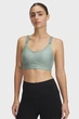 Спортивний топ жіночий Under Armour Ua Infinity Mid 2.0 Bra L-D/DD Чорний 1384123-348 - зображення 1