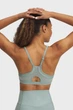 Спортивный топ женский Under Armour Ua Infinity Low 2.0 Bra S 1384126-348 - изображение 2