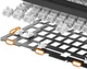 Klawiatura mechaniczna bezprzewodowa Ajazz AK820 Max Plus White Birch Switch Black/Gray (AK820-MAX-WB-S-G) - obraz 10
