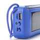 Портативная Bluetooth колонка T&G TG368 Blue 5 Вт с FM-радио, солнечной батареей, LED-подсветкой, TWS, USB, microSD, AUX и громкой связью (500 mAh) - изображение 4