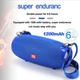 Портативная беспроводная Bluetooth колонка T&G TG534 10 Вт с FM-радио, TWS, спикерфоном, AUX, USB и TF Blue (1200 mAh) - изображение 5