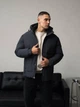 Чоловіча зимова куртка Madiss 58 Темний сірий - изображение 7