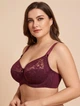 Бюстгальтер Finikin 5098G бордовый 85G - изображение 2