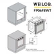 Духова шафа електрична Weilor FPO6F8WT - зображення 15