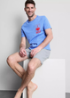 Комплект короткої піжами Primark Pyjamas XS Для дому та сну Синій (10440) - зображення 2