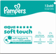 Набір вологих серветок Pampers Aqua Soft Touch 12 x 60 шт (8006530460101) - зображення 3