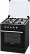 Плита газова з газовою духовкою Canrey CGK 6040S Black/Inox Econom Class - зображення 1