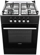 Плита газова з газовою духовкою Canrey CGK 6040S Black/Inox Econom Class - зображення 3