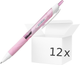 Zestaw długopisów Uni-ball Jetstream Sport Ballpoint 1.0 mm 12 szt Pink (ZES4902778933473) - obraz 1