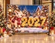 Новогодний баннер. Символ нового года 2017 "Милый козленок", размер 2х3м. С люверсами. - изображение 2