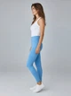 Спортивные леггинсы для фитнеса высокие женские Uniqlo 617255624 L Голубые (1162939045) - изображение 5