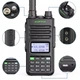 Портативна (бездротова) рація Baofeng UV-13 PRO V2 10 Вт, до 16 км, з дисплеєм, FM-радіо, 999 каналів, частота 400-520 MHz - зображення 2