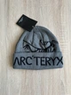 Зимняя мужская шапка Arc'teryx Arcteryx для зимы, теплая вязаная шапка Арктерикс с большим логотипом на зиму, универсальный размер - изображение 3