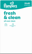 Набір вологих серветок Pampers Fresh & Clean 20 x 80 шт (8006530443265) - зображення 7