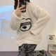 Жіноча тепла піжама Lesko Bear Білий + Сірий M костюм для дому - зображення 3