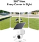 Поворотная Wi-Fi камера Anker Eufy SoloCam E30 2K Белая (Панорамная PTZ IP-камера 360°) - изображение 4
