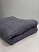 Тяжелое (утяжеленное) одеяло BLANKET весом 6 кг 135*200 см Серое - изображение 2