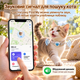 Ошейник для кота со смарт трекером Apple Find My, регулируемый 24,5–38 см, со звуковым поиском и светящимся держателем - изображение 6