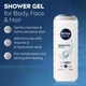 Гель для душу NIVEA MEN Sensitive Soothing 5 в 1 для чутливої шкіри 500 мл (4005808810840) - зображення 3