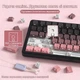 Бездротова ігрова механічна клавітура Attack shark x85 Black-pink gradient, 75%, 4000мАг, Hot-Swap, RGB, 2.4GHz/Bluetooth/USB - изображение 7