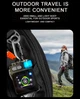 Портативна Bluetooth-колонка Blueseed DK-08, 5 Вт, RGB-підсвітка, чорна - зображення 11