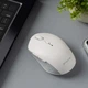 Эргономичная беспроводная мышь для компьютера и ноутбука Proove Sweeper бесшумна с USB и Bluetooth с регулировкой DPI 1600 белая - изображение 5