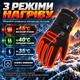Перчатки з підігрівом, рукавиці з підігрівом на акумуляторах Herobiker A1, 3 режими, 4000 мА/годин чорний (4018285) - зображення 3