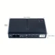 Мини ИБП DC UPS без аккумуляторов для роутера, модема и камер, выходы 5V/9V/12V, USB, PoE 15V/24V, черный - изображение 3