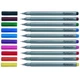 Ручка капілярна Faber-Castell Grip Finepen 0,4 мм Тепло-сірий 22575 - изображение 2