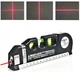 Лазерний рівень із вбудованою рулеткою FIXIT Laser Level Pro 3 4в1 рулетка лінійка - зображення 7