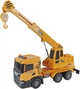 Ciężarówka z dźwigiem 2-Play Scania inercyjna ze światłem i dźwiękiem Pomarańczowa (8713219548820) - obraz 3