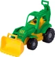 Traktor-koparka Cavallino klasyczny 37 cm (8719214075507) - obraz 1