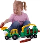 Traktor Cavallino Junior z przyczepą-dźwigiem i drewnem 46 cm (8719214075477) - obraz 4