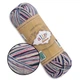 Пряжа Alize Superwash Artisan, №9004, тонка тепла пряжа, 100 г / 420 м, 75% вовна superwash / 25% поліамід — для шкарпеток, рукавичок і шапок - зображення 1