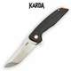 Ніж Складаний KARDA BURAN J070 Black - изображение 1