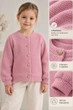 Кардиган Cozy Alpaca Kiddo розовый 146 см - изображение 4