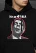 Чоловічий худі стаф черне оверсайз на флісі спортивна кофта Staff mada oversize fleece XL (407913) - зображення 3