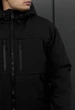 Мужская зимняя куртка Стаф черная с логотипом Staff br black logo XS (408365) - изображение 4
