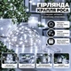 Гирлянда Капля Роса на батарейках 5 метров 50LED Холодный Белый - изображение 3