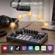 Аудио-микшер MAONO E2 Gen2 для подкастов и стриминга, 2 XLR входа, Bluetooth, USB-C, звуковые эффекты, Loopback - изображение 3