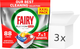 Набір Капсули для посудомийних машин Fairy Platinum Plus All in One Лимон 3 х 88 шт (ZES8700216236362) - зображення 1