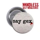 Mindless Self Indulgence | MSI #04 Комплект набор из 4 значков, 58 мм - изображение 5